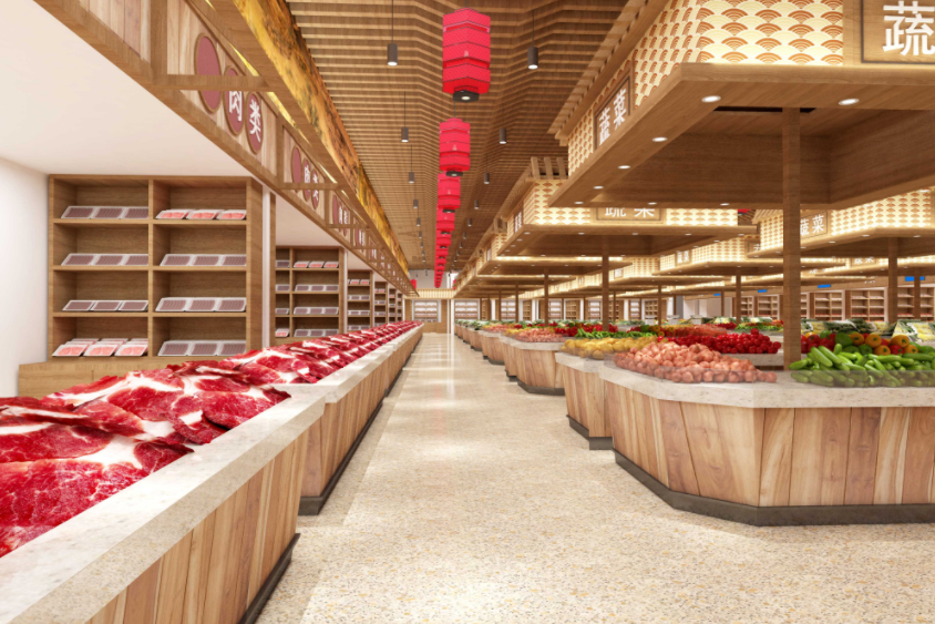 农贸市场摊位规划