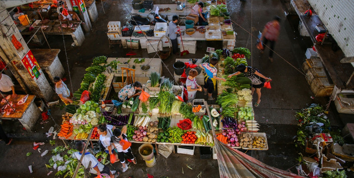 农贸市场摊位规划
