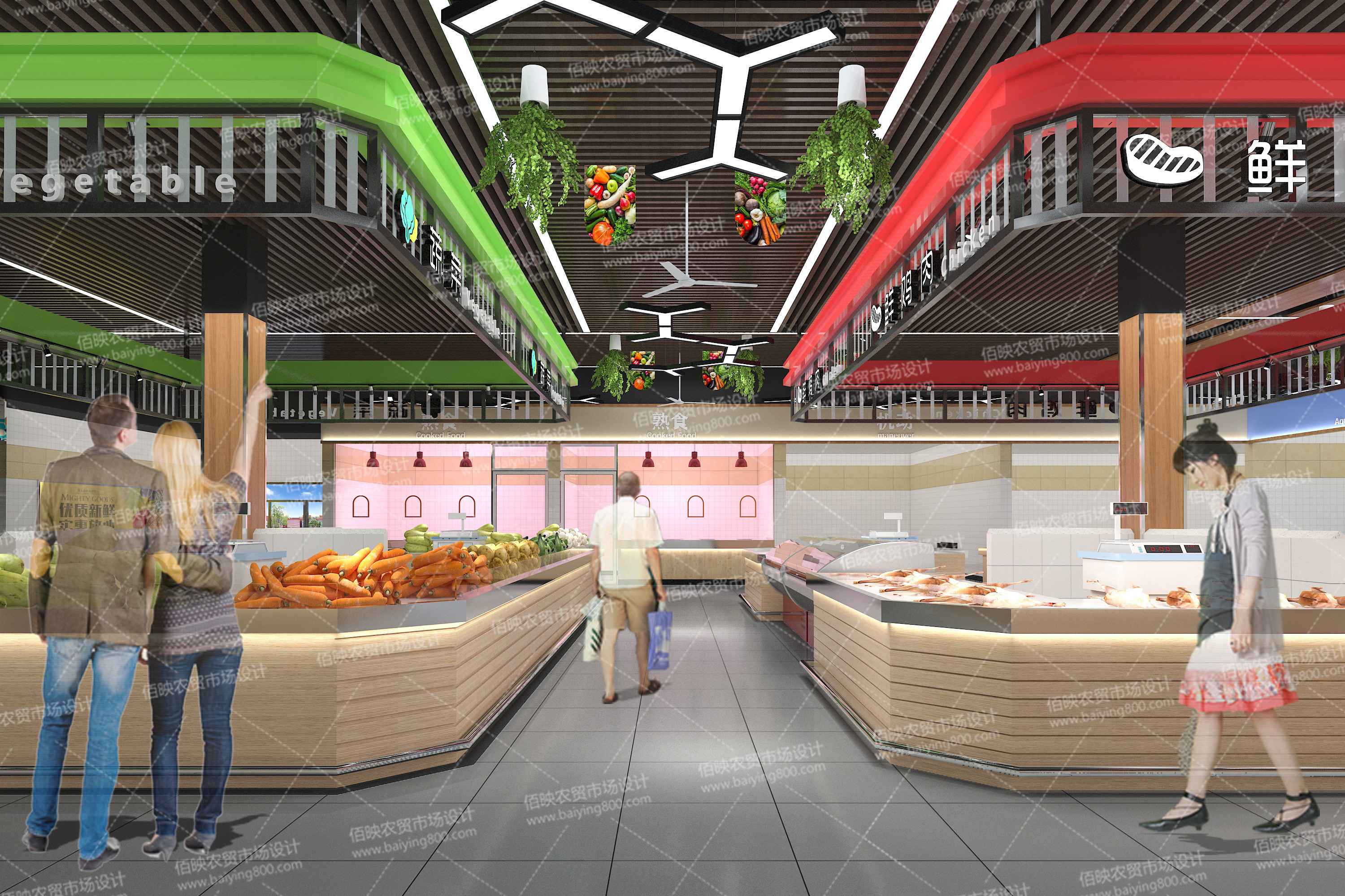 农贸市场改造时业态设计规划需注意哪些呢？
