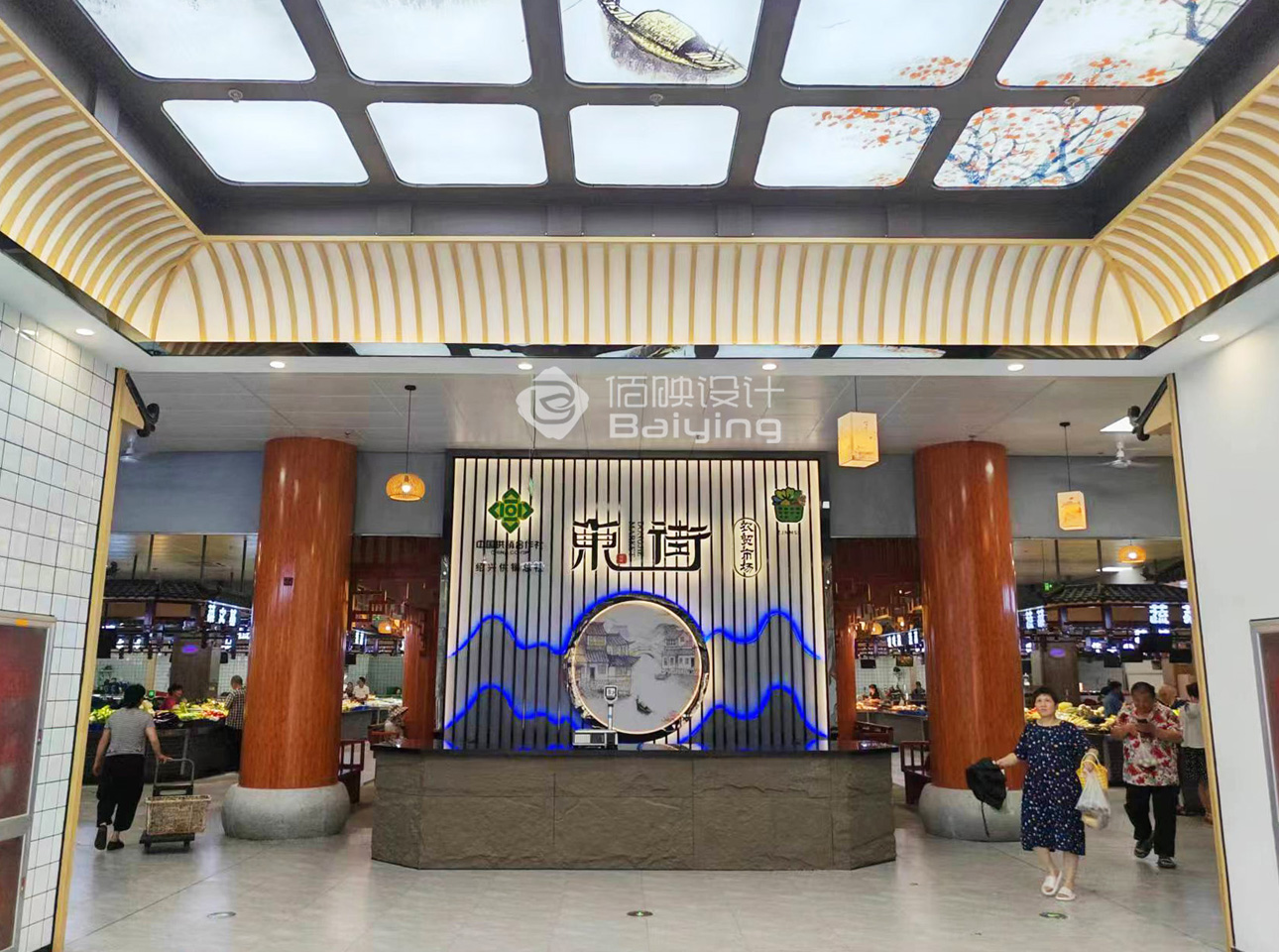 绍兴越城区东街农贸市场