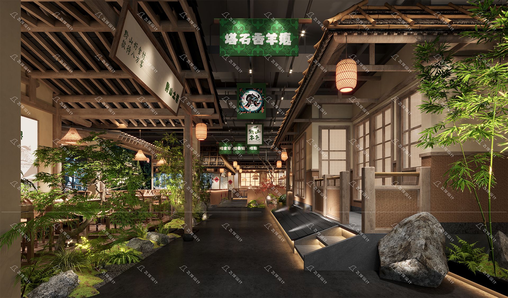 设计案例：贵州黔山市集农贸市场