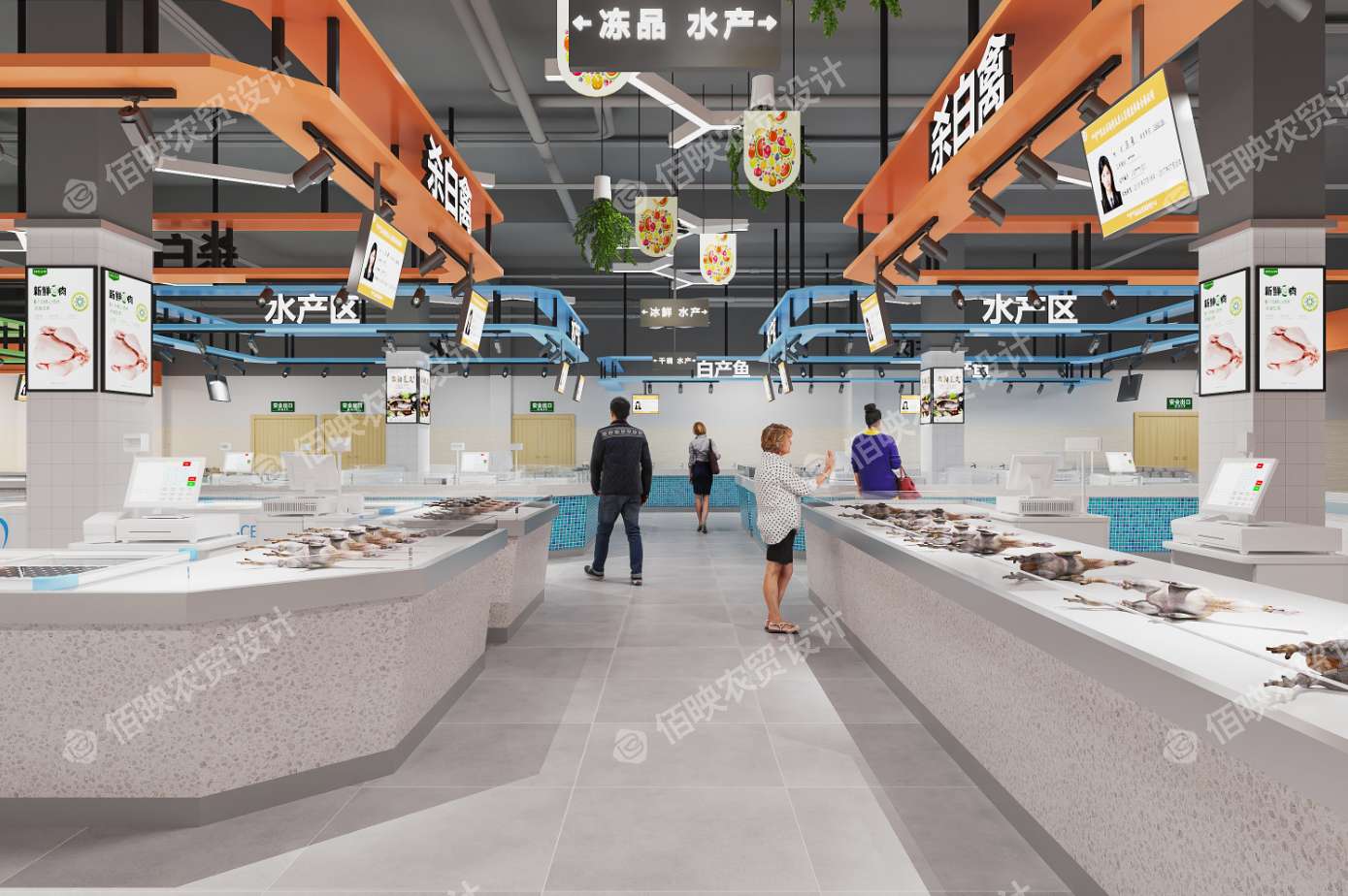 优化菜市场布局设计:以商品品类划行归市为核心原则