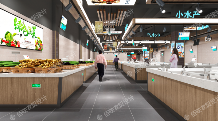 创新摊位布局:为新型农贸市场带来丰富多样的购物环境