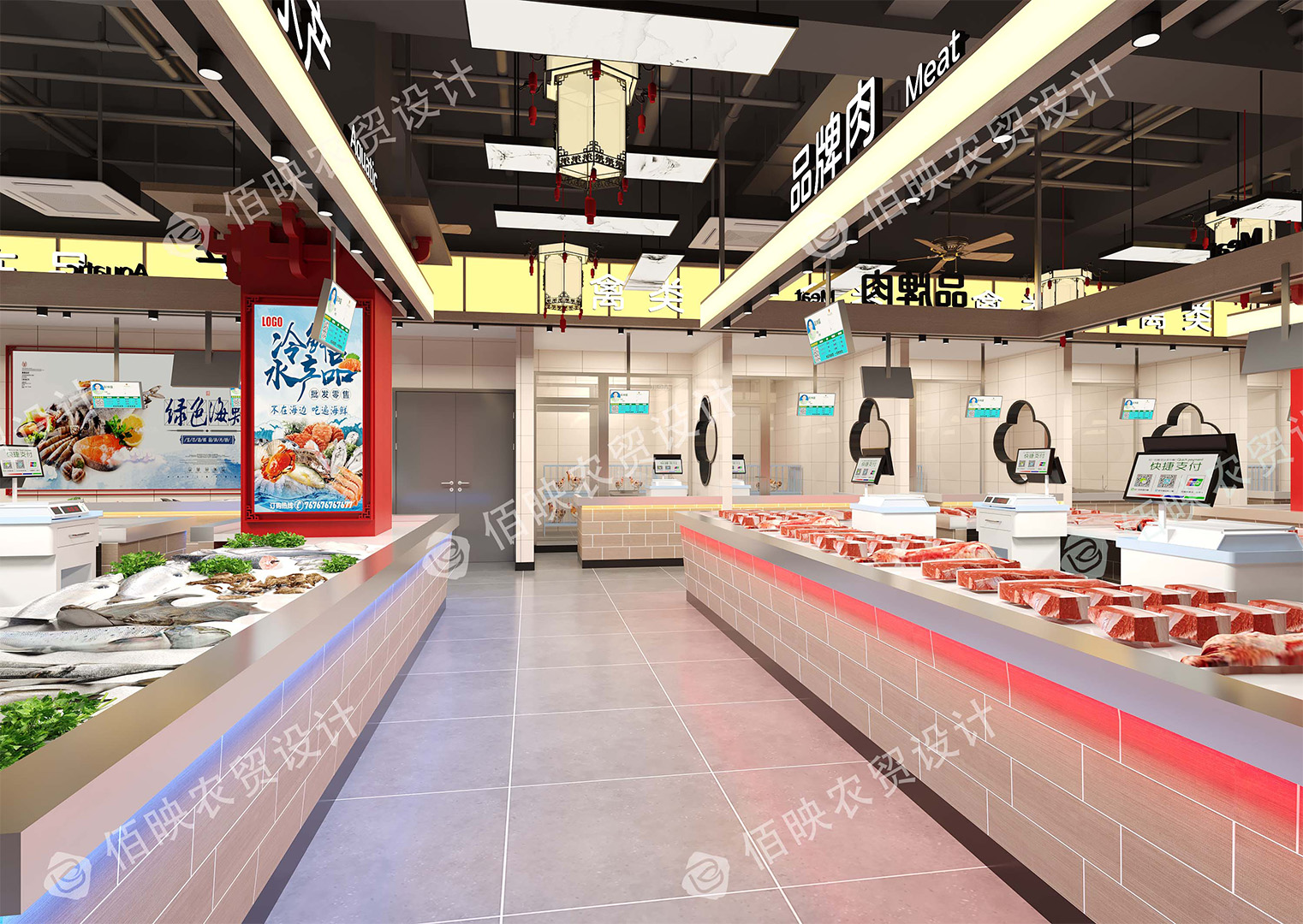 农贸市场设计:合理规划与布局