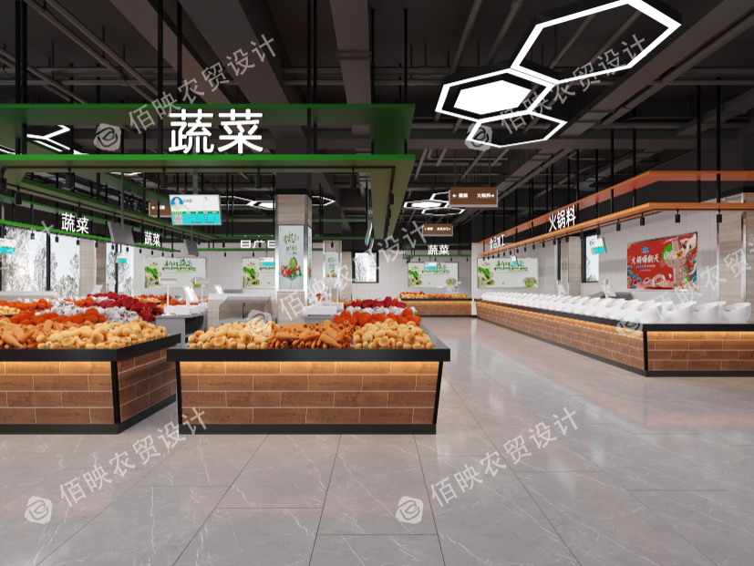智慧农贸市场设计如何为消费者带来新体验?