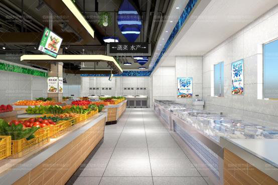 农贸市场装修设计做和做好通风和照明系统?
