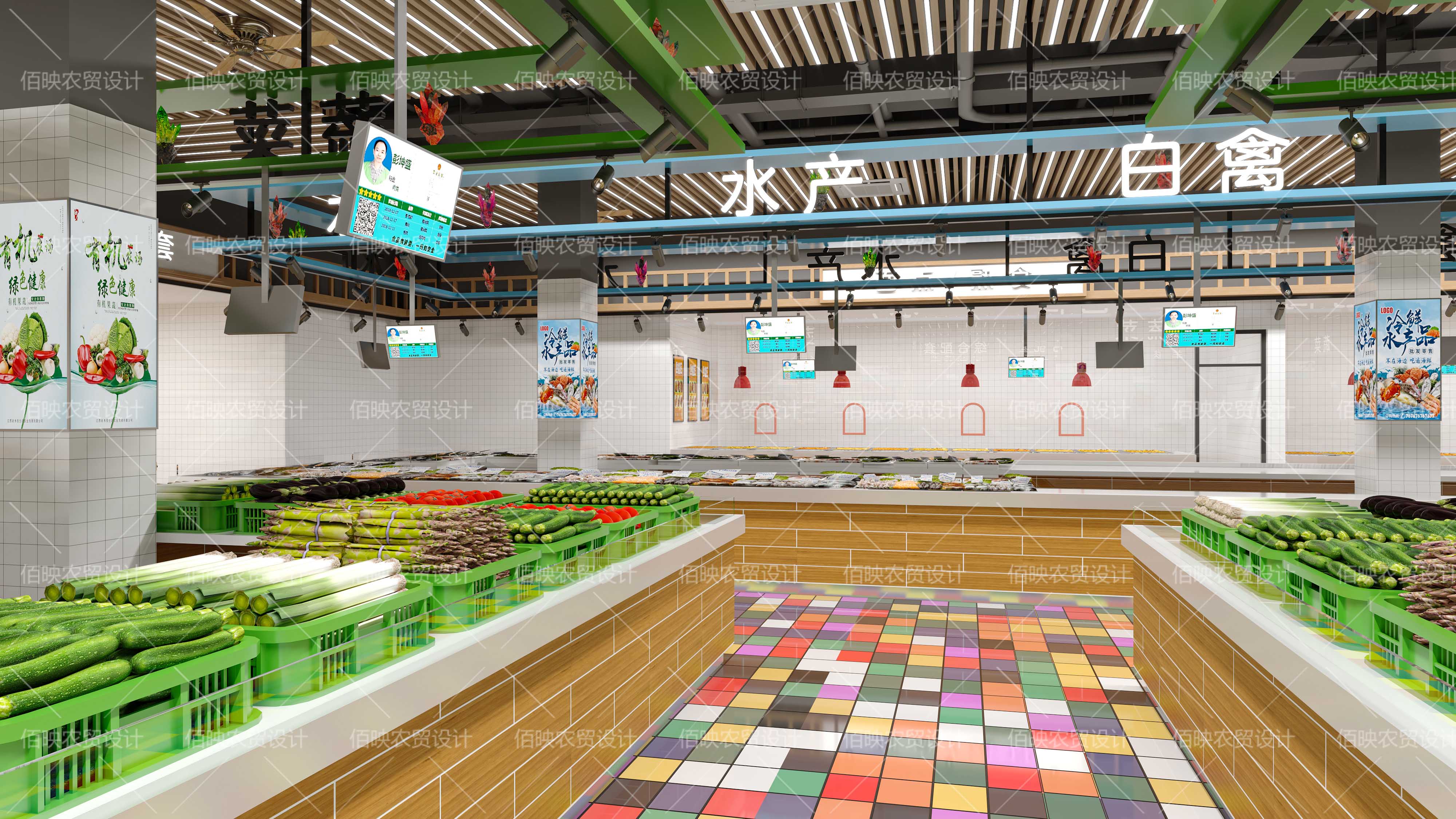 创意菜市场设计:点亮传统市场的魅力