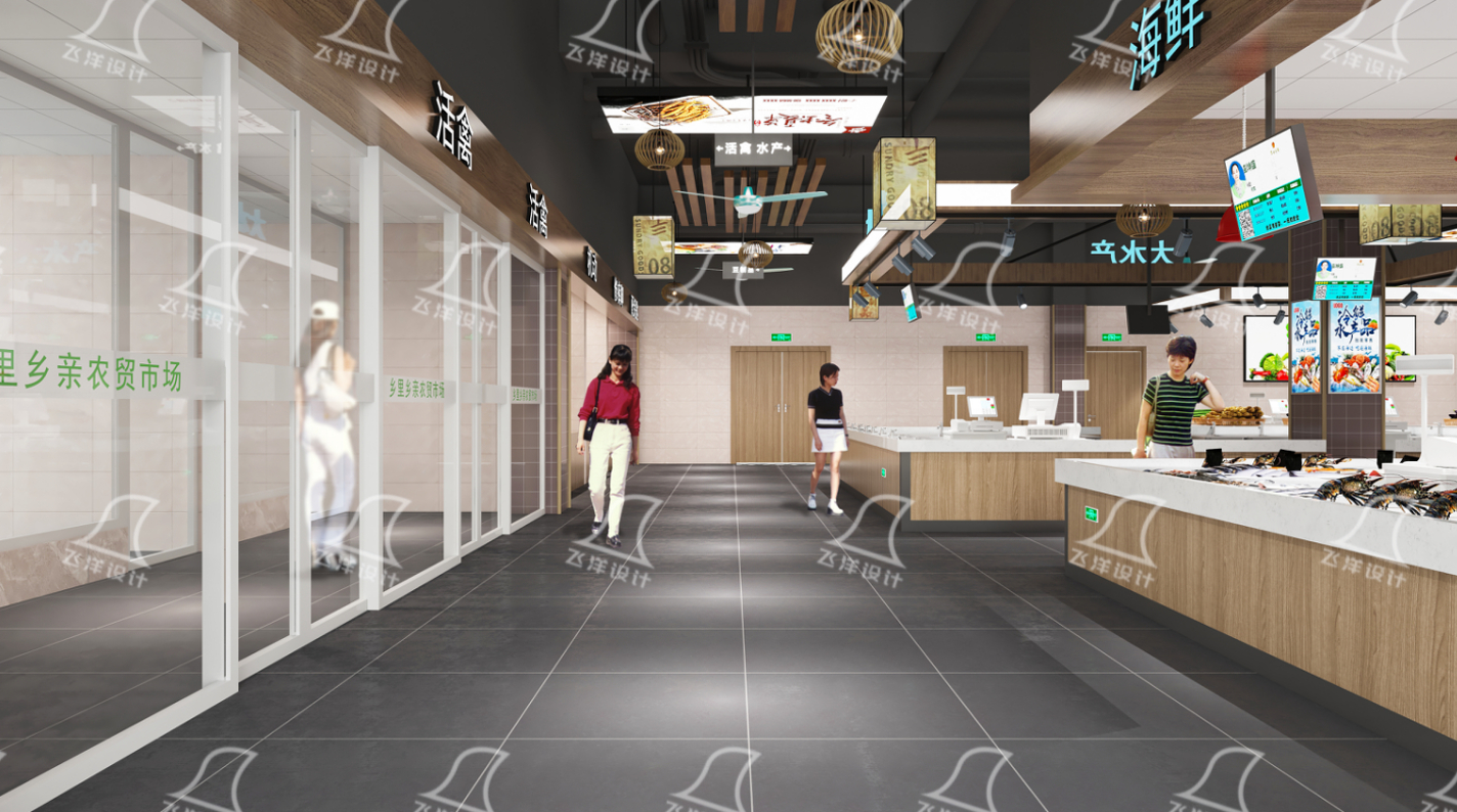 智慧农贸市场设计:如何改变我们的日常购物体验?