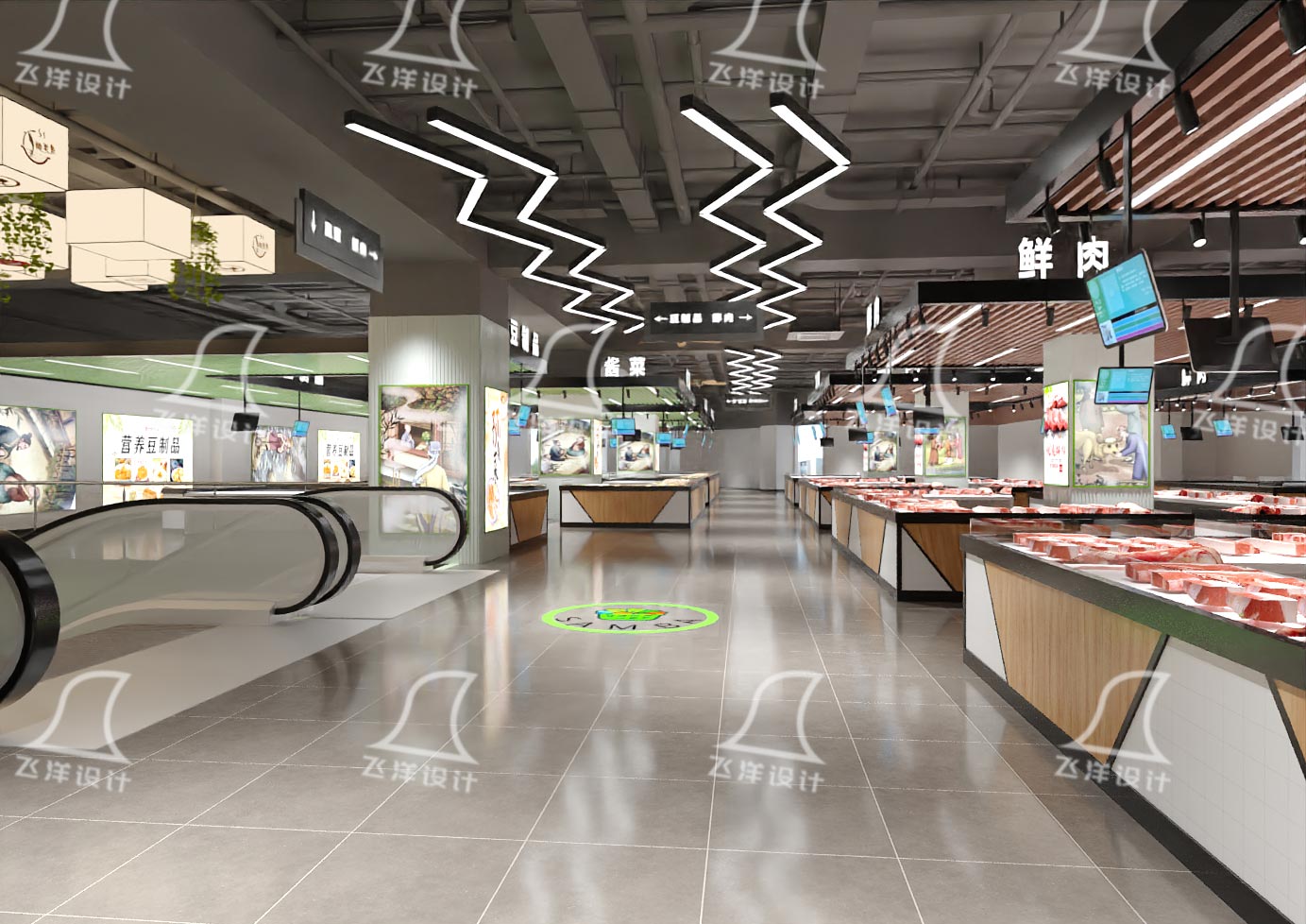 农贸市场设计:社区门口的“一站式”生活圈