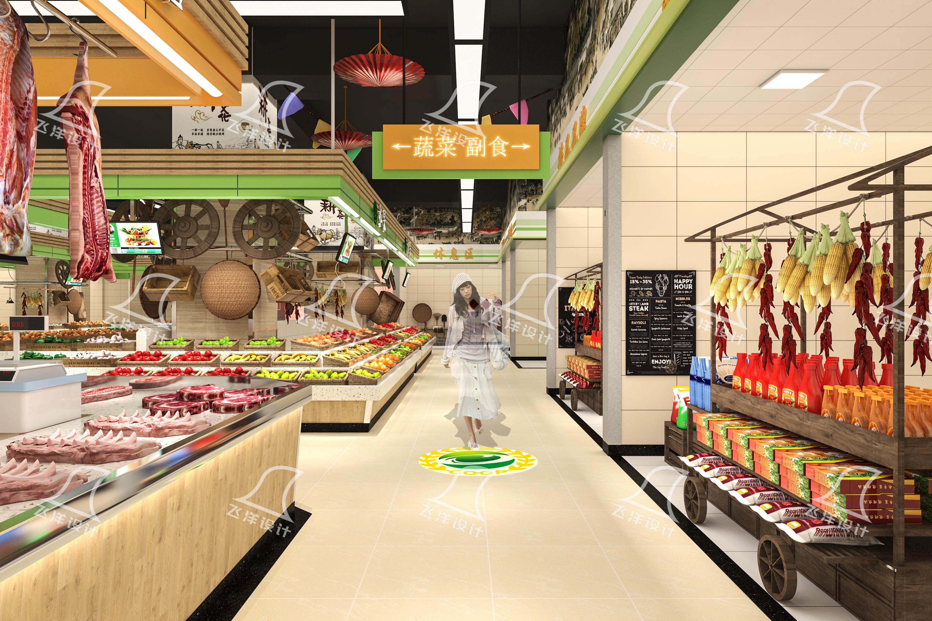 农贸市场的“温度”:装修设计中的包容性思考