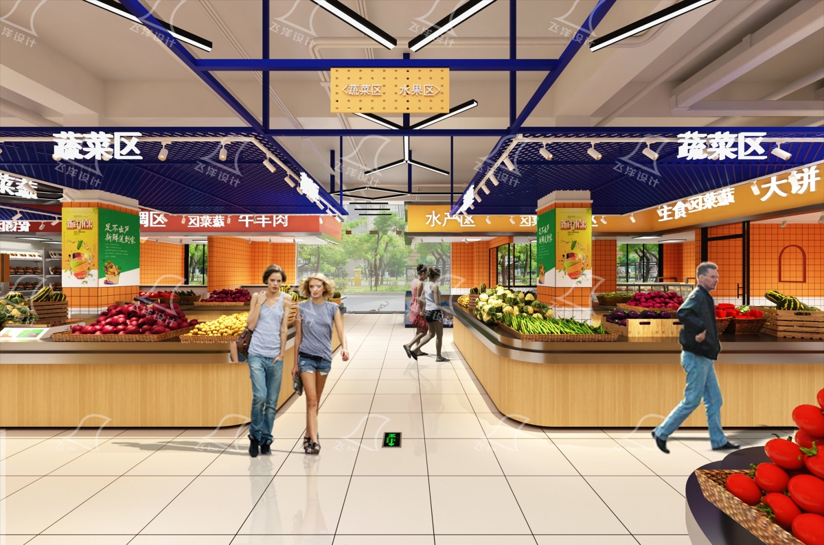 农贸市场设计：打造社区活动空间，留住居民的心