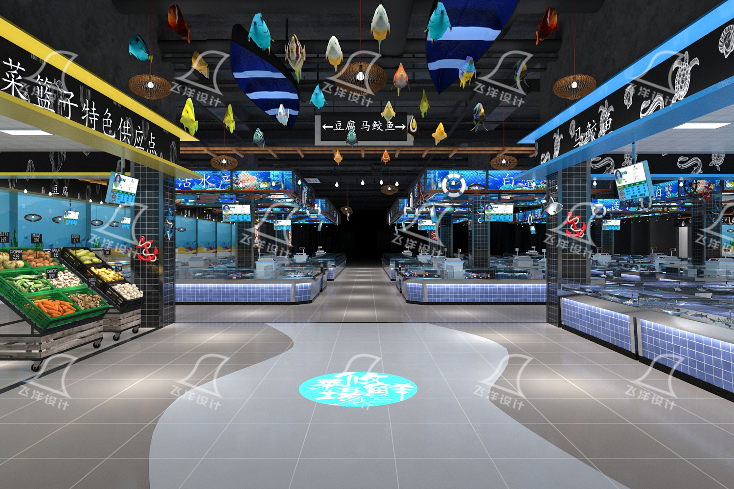 农贸市场设计:品牌化与文旅融合打造网红市场